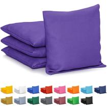 Conjunto de bolsas Cornhole Bean GoSports Classic Purple x4