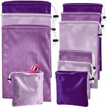 Conjunto de bolsas de armazenamento Amylove Satin Game Toy, 9 unidades para brinquedos para adultos Conjunto de bolsas de armazenamento Amylove Satin Game Toy, 9 unidades para brinquedos para adultos