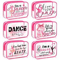 Conjunto de bolsas de cosméticos Cunno Dancer 20x14x6 cm à prova d'água