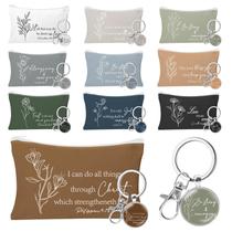 Conjunto de bolsas de cosméticos HSDSH Inspirational Christian 20 unidades