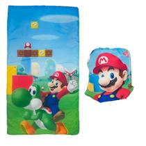 Conjunto de bolsas de dormir/dormir Super Mario Kids Franco Official
