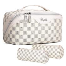 Conjunto de bolsas de maquiagem BOYATU Travel Cosmetics, 3 unidades para mulheres