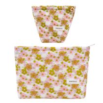 Conjunto de bolsas de maquiagem getto, 2 peças, organizador de produtos de higiene pessoal de viagem para mulheres Conjunto de bolsas de maquiagem getto, 2 peças, organizador de produtos de higiene pessoal de viagem para mulheres