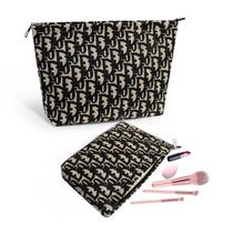 Conjunto de bolsas de maquiagem LPMEGQFU, 2 peças, bolsa de cosméticos de viagem para mulheres Conjunto de bolsas de maquiagem LPMEGQFU, 2 peças, bolsa de cosméticos de viagem para mulheres