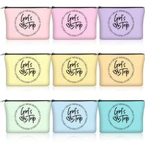 Conjunto de bolsas de maquiagem Reginary Girls Trip, 9 peças de presentes de Natal