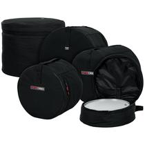 Conjunto de bolsas de tambor Gator GP-FUSION-100 Protechtor Series de 5 peças