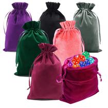 Conjunto de bolsas de veludo com cordão Odowalker 18 unidades 15x23cm