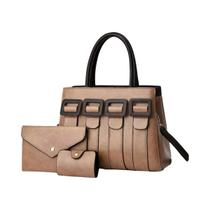 Conjunto De Bolsas Femininas De Moda 3 Peças: Bolsa De Mão, Bolsa Transversal E Bolsa Versátil Para Conjunto De Bolsas Femininas De Moda 3 Peças: Bolsa De Mão, Bolsa Transversal E Bolsa Versátil Para