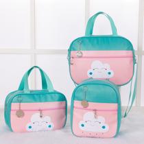 Conjunto de Bolsas Maternidade Nuvem Azul Tifany 3 pçs Conjunto de Bolsas Maternidade Nuvem Azul Tifany 3 pçs