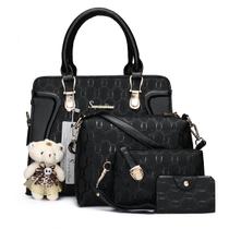 Conjunto de bolsas modernas, bolsa de ombro Soperwillton Tote, 4 unidades Conjunto de bolsas modernas, bolsa de ombro Soperwillton Tote, 4 unidades