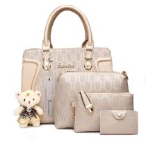 Conjunto de bolsas modernas, bolsa de ombro Soperwillton Tote, 4 unidades Conjunto de bolsas modernas, bolsa de ombro Soperwillton Tote, 4 unidades