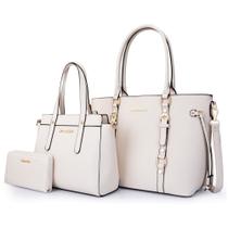 Conjunto de bolsas Montana West, carteira de couro para mulheres Conjunto de bolsas Montana West, carteira de couro para mulheres