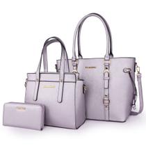 Conjunto de bolsas Montana West, carteira de couro para mulheres Conjunto de bolsas Montana West, carteira de couro para mulheres