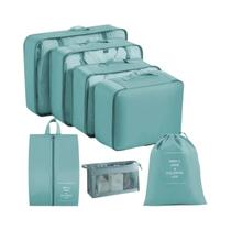 Conjunto De Bolsas Organizadoras De Viagem 7 8 9 Peças Para Necessaires Digitais, Sapatos E Roupas,