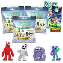 Conjunto de bolsas para cegos Roblox Banban Mini Figures, pacote com 3 adesivos Conjunto de bolsas para cegos Roblox Banban Mini Figures, pacote com 3 adesivos