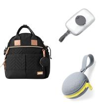 Conjunto de Bolsas para Fraldas Skip Hop Suite - com Estojo para Lenços Umedecidos e Porta-Chupeta Conjunto de Bolsas para Fraldas Skip Hop Suite - com Estojo para Lenços Umedecidos e Porta-Chupeta