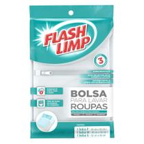 Conjunto de bolsas para lavar roupas Flash Limp 3 peças