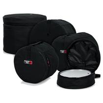 Conjunto de Bolsas para Tambor Gator Cases Protechtor Series - 5 Peças Conjunto de Bolsas para Tambor Gator Cases Protechtor Series - 5 Peças