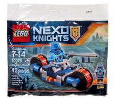 Conjunto de bolsas plásticas LEGO NEXO Knights Knighton Rider com King's Guard
