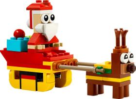 Conjunto de bolsas plásticas Toy LEGO Creator Santa's Sleigh Ride 30670