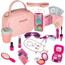 Conjunto de bolsas TopBeths Play para meninas com acessórios 3+ Conjunto de bolsas TopBeths Play para meninas com acessórios 3+