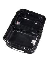 Conjunto de bolsas utilitárias ZUCA One Large e Two Mini Clear Vinyl
