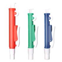 Conjunto de bomba de pipeta OniLab 2 mL azul, 10 mL verde, 25 mL vermelho