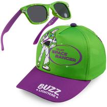 Conjunto de boné e óculos de sol infantil Toy Story com proteção UV Conjunto de boné e óculos de sol infantil Toy Story com proteção UV