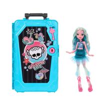 Conjunto de Boneca Lagoona Blue Monster High Skulltimate Secrets e Acessórios, Destino: Oásis Gore-geous com Mala e Mais de 19 Surpresas Como Roupas Conjunto de Boneca Lagoona Blue Monster High Skulltimate Secrets e Acessórios, Destino: Oásis Gore-geous com Mala e Mais de 19 Surpresas Como Roupas