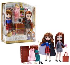 Conjunto De Bonecas Articuladas Hermione e Ginny Deluxe Com 17 Acessórios - Gift Set Harry Potter - Sunny - 3131