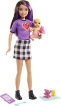 Conjunto de bonecas Barbie Skipper Babysitters Inc com Doll & Access.