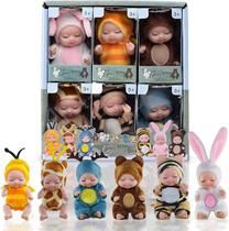 Conjunto de bonecas de brinquedo New HorizonHouse Bonequinhas fofas para crianças