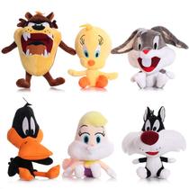 Conjunto de bonecas de pelúcia, animal de desenho animado, 25 cm, 6 peças Conjunto de bonecas de pelúcia, animal de desenho animado, 25 cm, 6 peças