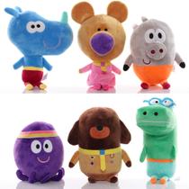 Conjunto de bonecas de pelúcia Animals Cartoon Lovely Girl 6 unidades Conjunto de bonecas de pelúcia Animals Cartoon Lovely Girl 6 unidades