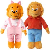 Conjunto de bonecas de pelúcia Mighty Mojo The Berenstain Bears Brother & Sister Conjunto de bonecas de pelúcia Mighty Mojo The Berenstain Bears Brother & Sister