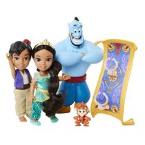 Conjunto de bonecas Disney Princess Jasmine & Aladdin Petite Storytelling