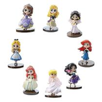 Conjunto de bonecas infantis Princess Sopia Snow White 8 peças com base Conjunto de bonecas infantis Princess Sopia Snow White 8 peças com base
