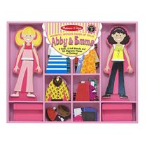 Conjunto de Bonecas Melissa & Doug Dress-Up - Abby e Emma (3+)