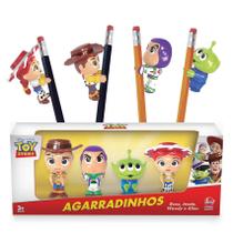 Conjunto De Bonecos Agarradinhos Toy Story - Líder Brinquedos Conjunto De Bonecos Agarradinhos Toy Story - Líder Brinquedos