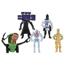 Conjunto de bonecos BaCion Skibidi Toilet and Camera Man 3.0 Titan