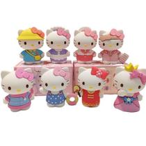 Conjunto de bonecos Blind Box Hello Kitty Dress-Up x8 PVC 5-8 cm