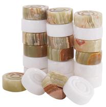 Conjunto de bonecos Checker Radicaln Marble Checker de 3 cm branco/verde