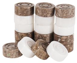 Conjunto de bonecos Checker Radicaln Marble Oceanic & White de 3 cm Conjunto de bonecos Checker Radicaln Marble Oceanic & White de 3 cm