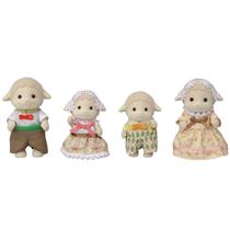 Conjunto de Bonecos Colecionáveis Calico Critters - Família de Ovelhas