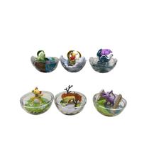 Conjunto de bonecos colecionáveis de 6 bonecos Pikachu Suicune 18 cm em PVC