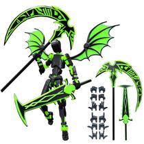 Conjunto de bonecos de ação apcute T13 Titan 13 Robot com acessórios