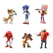 Conjunto De Bonecos De Ação Blue Sonic Tails Werehog Boneca De Sombra De Desenho Animado