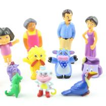 Conjunto de bonecos de ação Dora Cartoon Movie, 12 unidades Conjunto de bonecos de ação Dora Cartoon Movie, 12 unidades