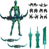 Conjunto de bonecos de ação Dummy13 Titan e Robo Figures