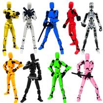 Conjunto de bonecos de ação Dumwick Titan 13 Robot 13 Nova 13 9 unidades